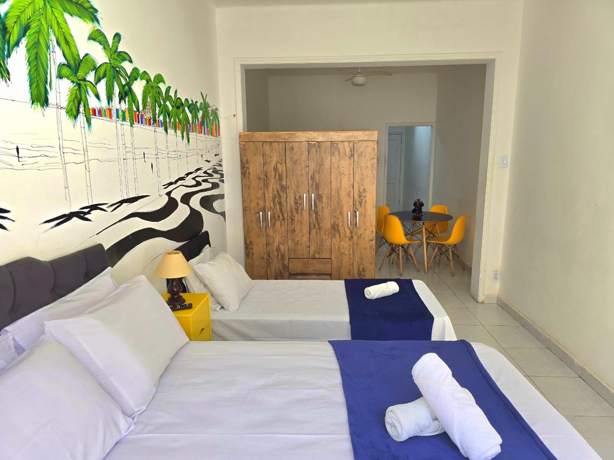 Qto E Sala, Smart Tv, Wi-Fi, Ar-Cond, Praia De Copacabana Rio de Janeiro Exterior foto